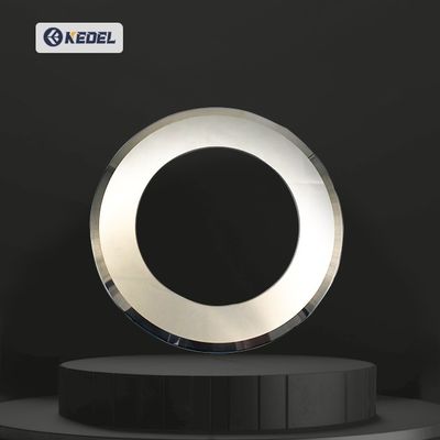 شفرة دائرية نصف قطعة نصف قطعة سكين دائرية كربيد مدرجة صناعية للقطع الكامل والنصف