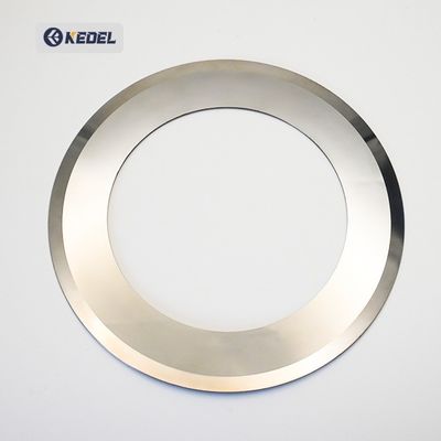 شفرة تشذيب دائرية بدون فتحة تحديد المواقع سكين تقطيع دائري عالي الجودة لآلة تشذيب قطعة قطب بطارية الليثيوم