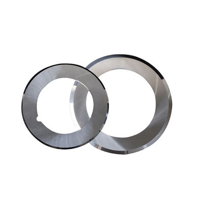 كربيد الأسمنت الصفائح المعدنية قص دائري سكين لصناعة البطاريات