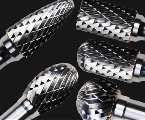 كروي آلة الروتاري التنغستن كربيد الأزيز مخروط شكل شجرة مقاومة التآكل