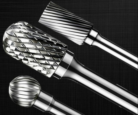 كروي آلة الروتاري التنغستن كربيد الأزيز مخروط شكل شجرة مقاومة التآكل