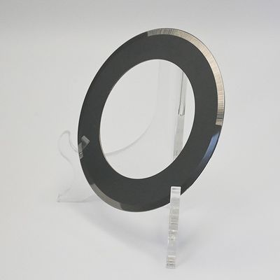 شفرة دائرية نصف قطعة نصف قطعة سكين دائرية كربيد مدرجة صناعية للقطع الكامل والنصف