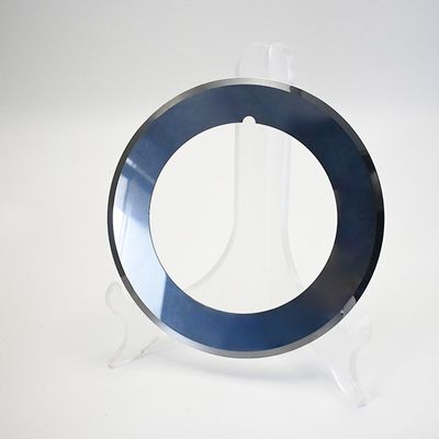 سكين قطع دائري مع خندق تحديد الموقع لقطع قطعة قطب البطارية شفرات صناعية لصناعة البطارية