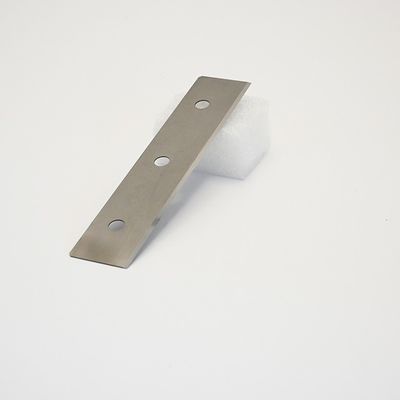 سبيكة كربيد التنغستن المصنوعة حسب الطلب ثلاث ثقوب صناعة الألياف الكيميائية الشقية شفرة فيلم القماش الشقية سكين آلة صناعية