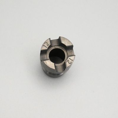 Custom Cemented Tungsten Carbide Water Jet Spiral Thread Crossing Slot Head Water Spray Nozzle for PDC Drilling Oil Equipment