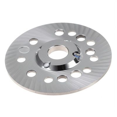 شفرة دائرية نصف قاطعة بستة ثقوب، سكين دائري نصف مقطوع من الكربيد، شفرة صناعية دائرية للآلات ذات القطع الكامل والجزئي