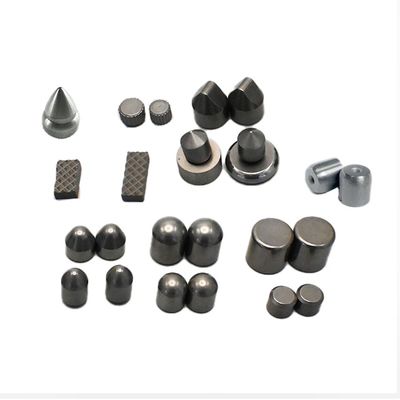 Custom Planar Cemented Carbide Buttons with Glossy Surface Made from 100% Pure Tungsten Carbide Powder