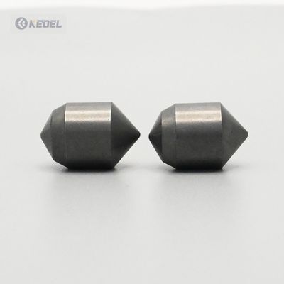 Custom Double Cone Head Cemented Carbide Buttons with Glossy Surface and High Density for Oil and Gas Industry