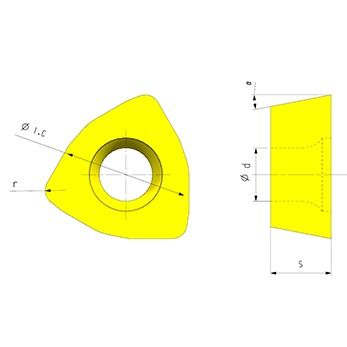 HRA90 صلابة CNC طحن إدراج مع 3 سنوات الضمان وأطول حياة عمل لمركز التصنيع CNC