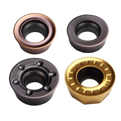 إدراج RDMT CNC متين بزاوية 7 درجات وتفاوت ±0.08 - ±0.18 للمعالجة الدقيقة