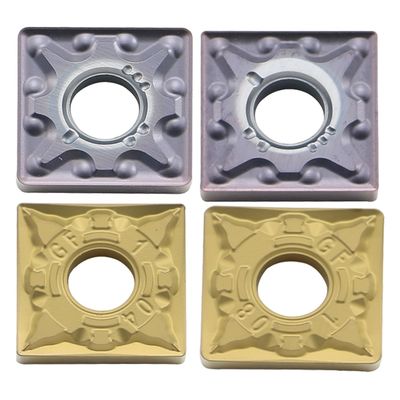 SNMG نموذج الكربيد CNC إدراج مع 0° زاوية و ± 0.08 ± 0.18 التسامح ل 4.76mm-7.94mm قطر المعالجة