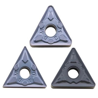 إدراج TNMG CNC طويل العمر بزاوية T 75 درجة وزاوية N 0 درجة للدوران عالي الدقة بتفاوت ±0.08 - ±0.18 م