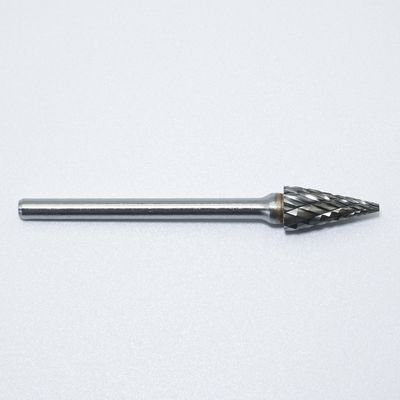 النوع M الدقة العالية الصلابة العالية 6mm Carbide Rotary Burr لمعالجة المعادن