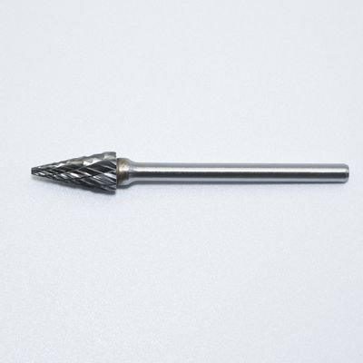 النوع M الدقة العالية الصلابة العالية 6mm Carbide Rotary Burr لمعالجة المعادن