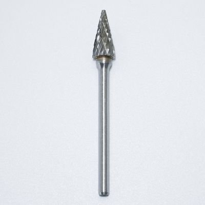 النوع M الدقة العالية الصلابة العالية 6mm Carbide Rotary Burr لمعالجة المعادن