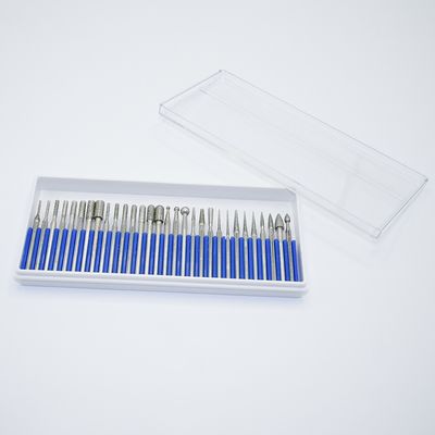 النوع C 1/8 "شوكة HRA 89-92.5 صلابة الكربيد الدوار للكهربائية والزوايا طحنات