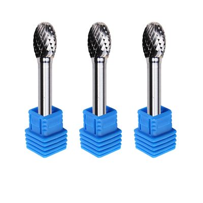 6 مم من النوع E Se الشكل لدغ كربيد التنجستن طويل 1/4 بوصة ملف دوار بحافة عرقوب