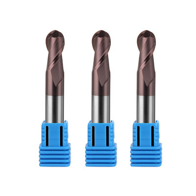 CNC مطحنة نهاية كربيد التنجستن 2 مم 12 مم 6 مم 200 مم 6 قواطع طحن الكرة الأنفية